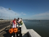 Auf der Brücke nach Venedig