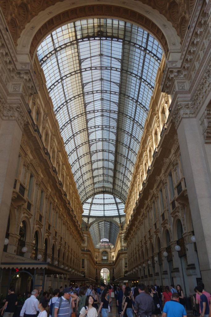 Galleria Vittorio Emanuele II - die überdachte Einkaufspassage