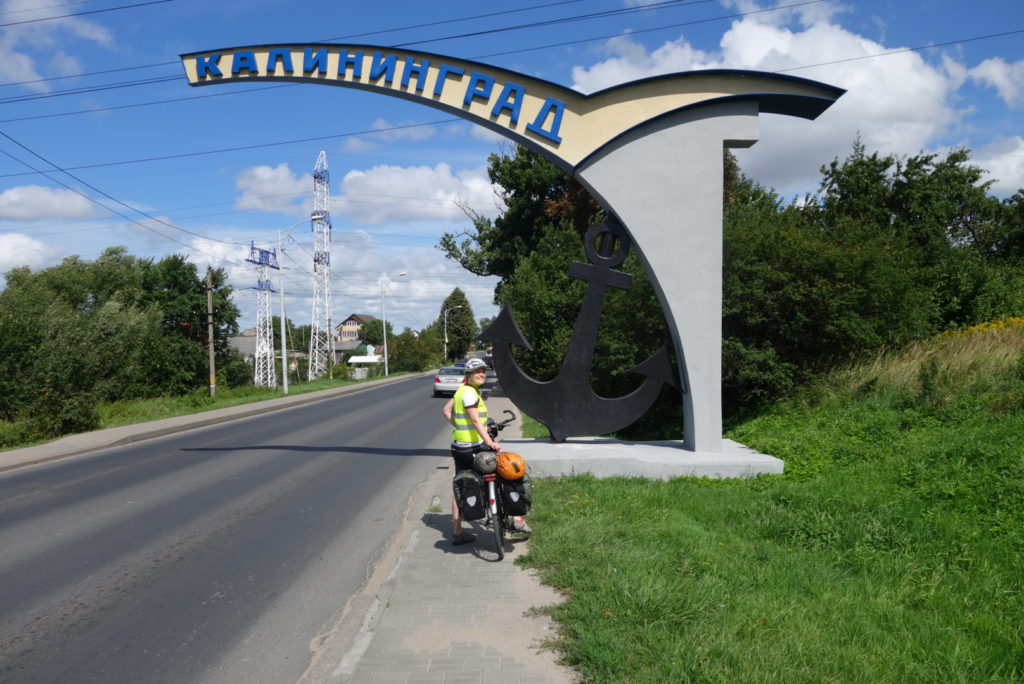 Ortseingang Kaliningrad