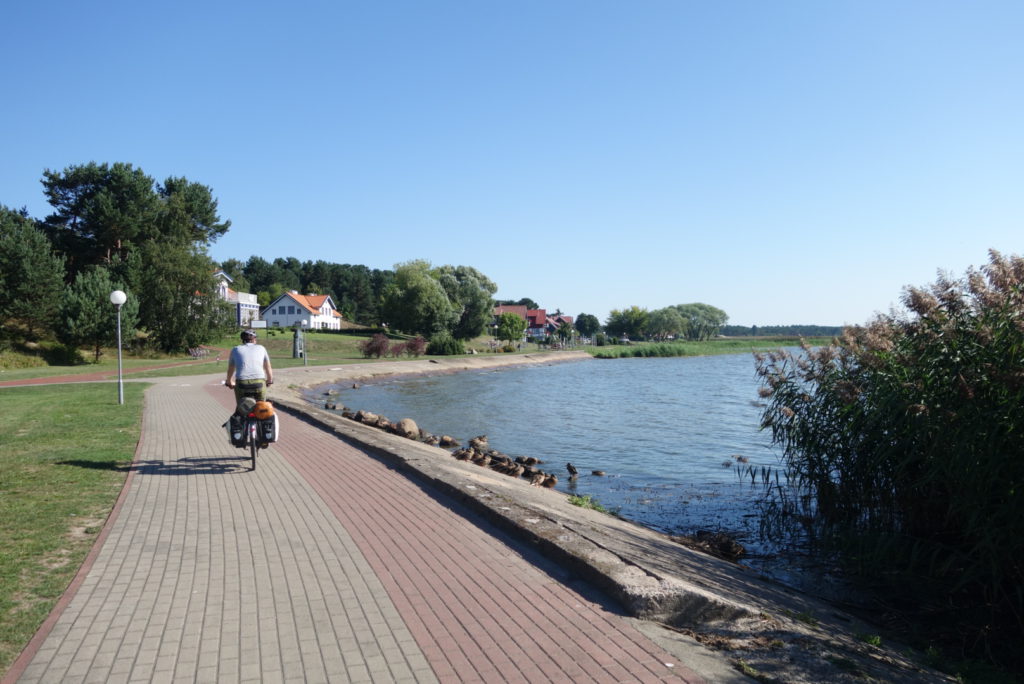 Toller Radweg auf der Nehrung in Litauen