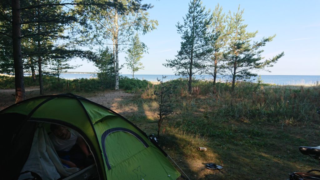 Wildcampen an der Ostsee